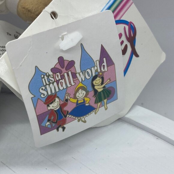 Vtg The Disney Store Its A Small World Mexico Boy Bean Bag Plush 8" Stuffed Toy - Picture 3 of 8